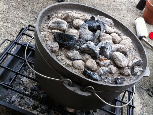 ＊済　渡嘉敷島 沖縄冬は島産の食材がうまい！！～島食材でつくるパワー満点ダッチオーブン料理～