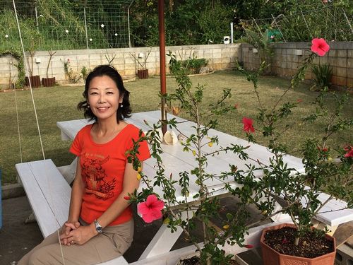 ＊済　久米島 あだんの根で作るＭＹ筆作りとお習字教室（自家製窯焼きピザランチ付）