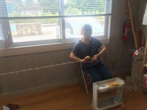 1月18日(水) 久米島 久米島紬の里 ユイマール館で久米島紬の織り＆染め体験ツアー