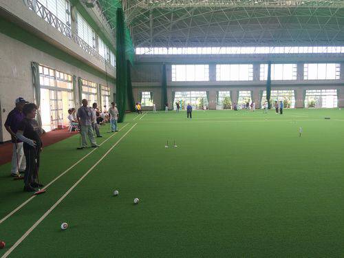 11月12日(土) 久米島 老人クラブ対抗 久米島ゲートボール交流試合♪