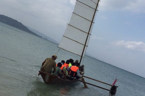 石垣島北部の造船職人が作るサバニでいく風よみ体験＆地域交流会